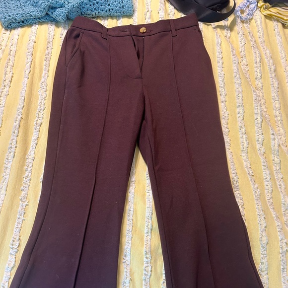 Flare Brown Pants - Picture 3 of 3